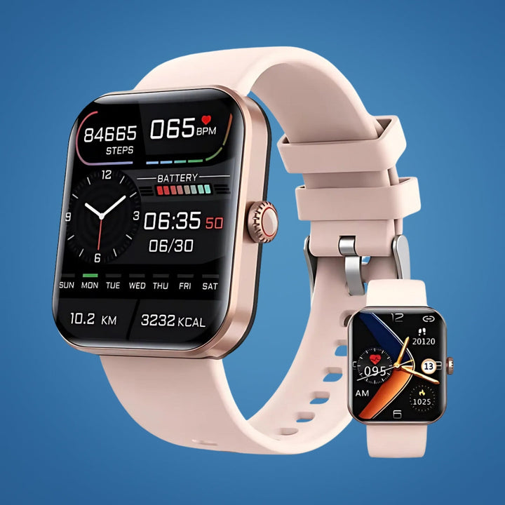 Glucowatch | Nicht-invasive Blutzucker-Smartwatch – Echtzeitüberwachung, Trendverfolgung & personalisierte Benachrichtigungen Karnz