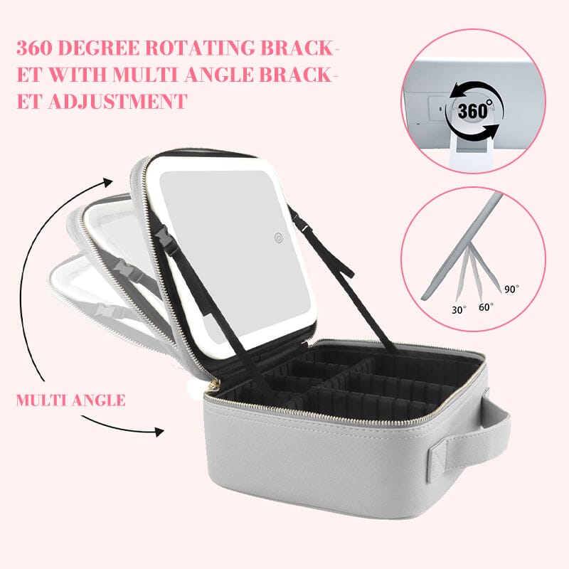 LED Licht Tragbare Make-up Tasche | Karnz