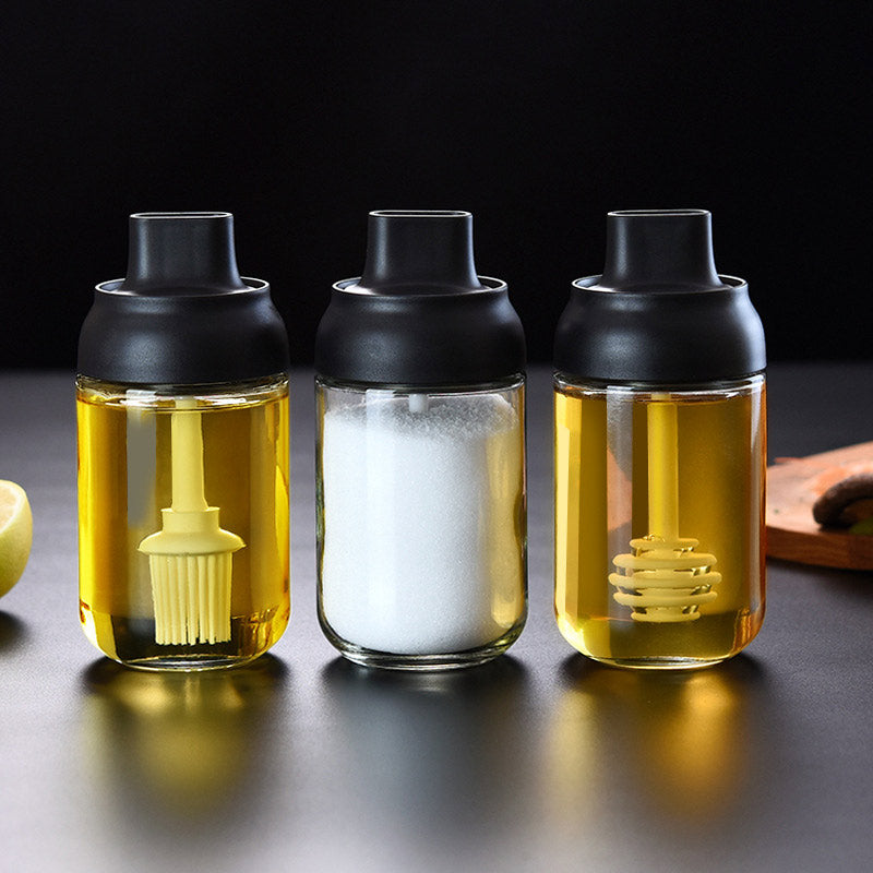 Gewürzglas mit Löffel | Karnz