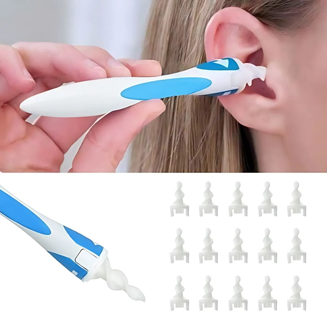 ClearEar | Silikon-Ohrenschmalz-Entferner – Sicher – Nicht-invasiv – Flexibel für Ohrhygiene – Hörkomfort – Klarheit & Linderung von Juckreiz Nervosa