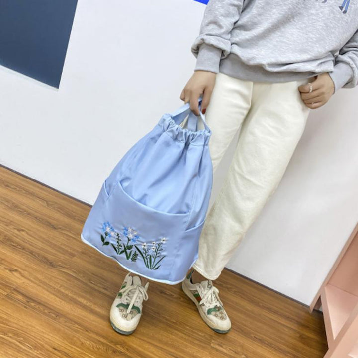 Multifunktionale Reisetasche bestickt mit Kordel | Karnz