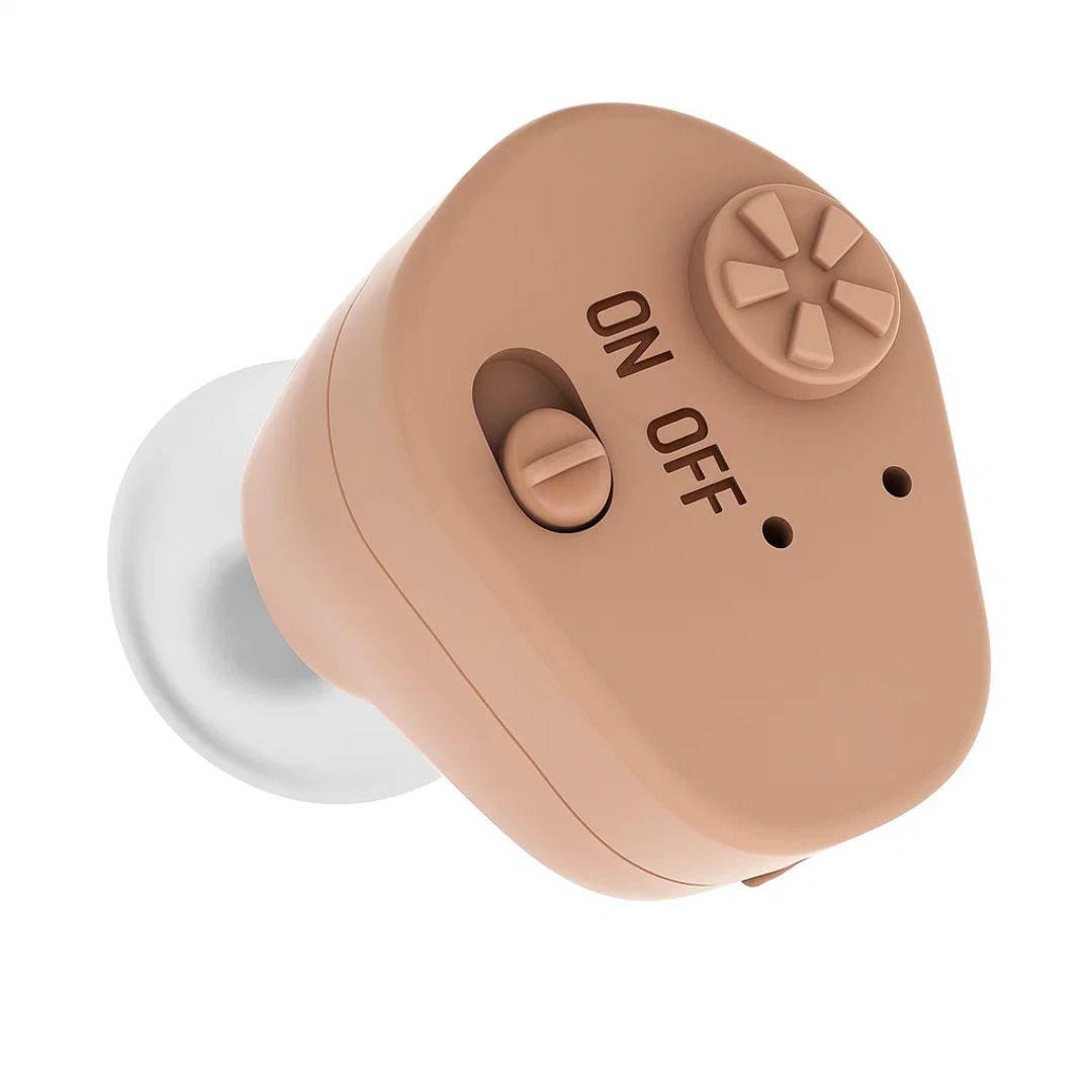 ClearHear | Wiederaufladbarer ITE-Hörverstärker – Geräuschreduzierung – Ergonomische In-Ear-Passung – Klareres Sprechen für Senioren im täglichen Gebrauch Karnz
