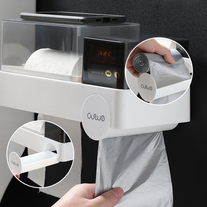 Wasserdichte 3-in-1-Aufbewahrungsbox für Badezimmer | Karnz