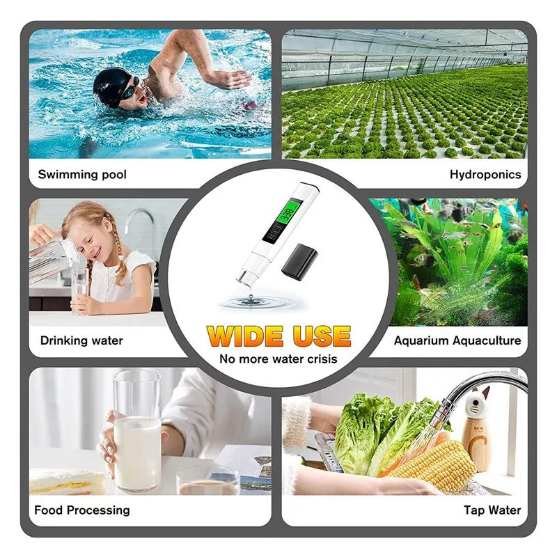 Karnz | Neuer 4 in 1 Tds Meter Digital Wasser Tester