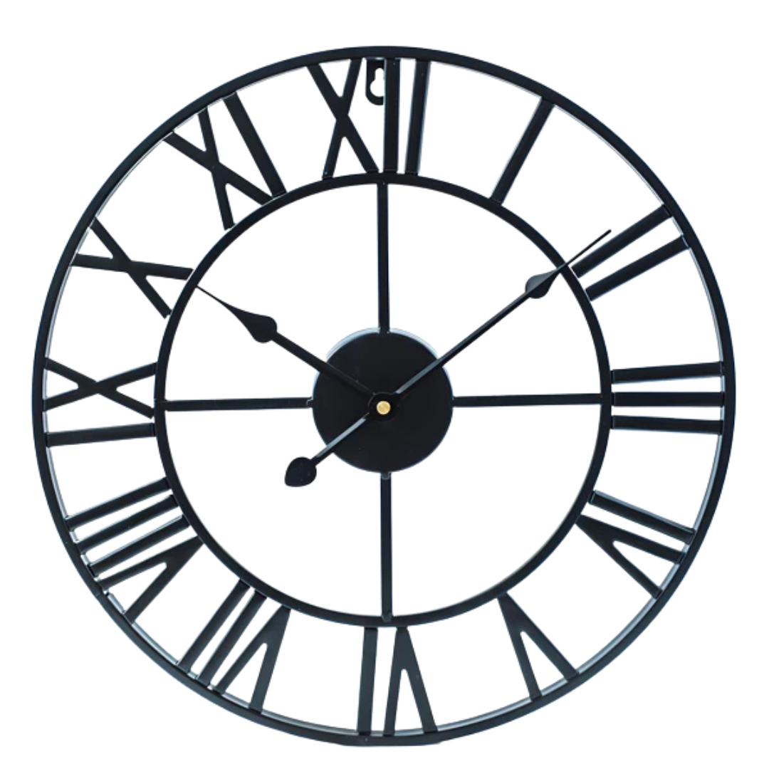 Exklusive große Wanduhr im modernen Look von Framer