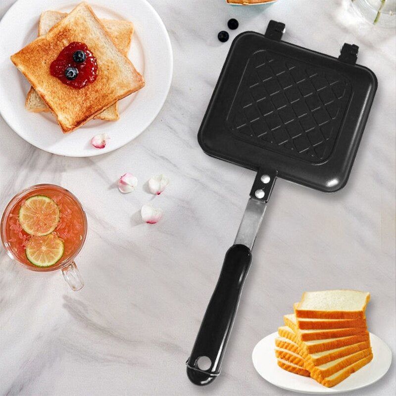 Karnz | Doppelseitiger Antihaft-Sandwich-Maker-Pfanne