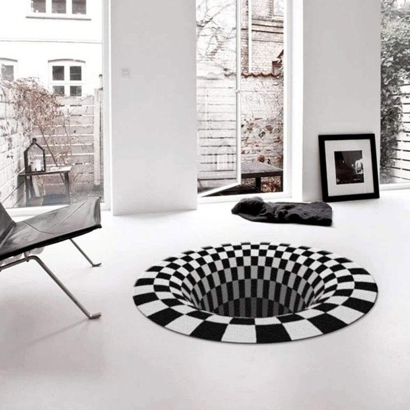 Optische Illusion Teppich | Karnz