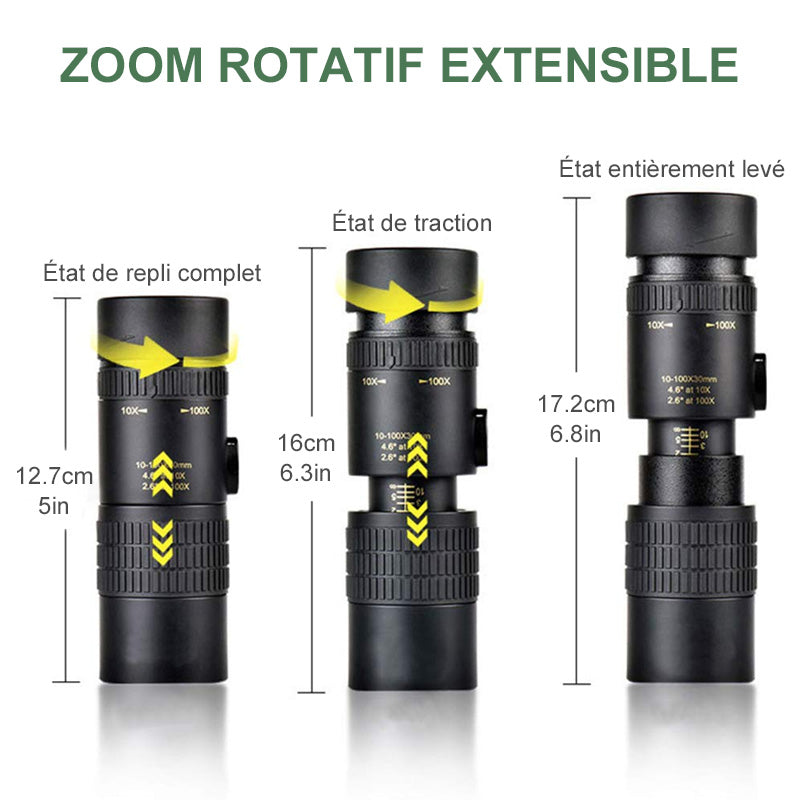 Super Telephoto Zoom Monokular Teleskop 4K | Karnz