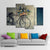 Klassische Fahrrad-Canvas Wandkunst Malerei