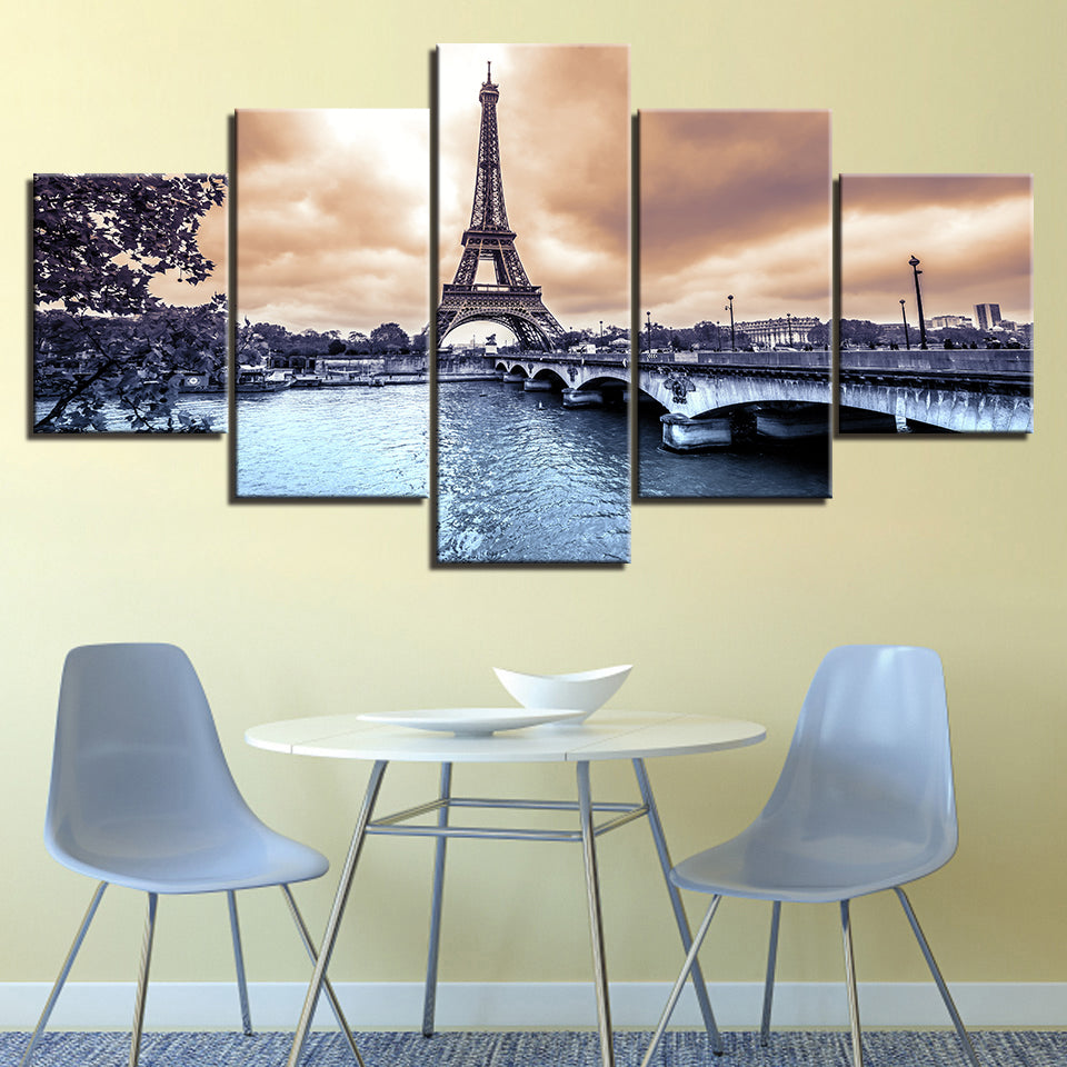 Paris, Meine Stadt - Leinwand Wandkunst Malerei
