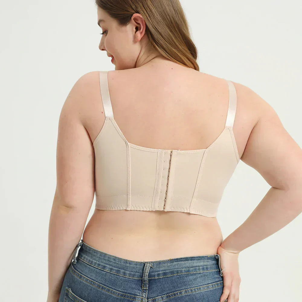 Shapewear-BH mit tiefen Cups – stützendes und schmeichelhaftes Design – ganztägiger Tragekomfort – Wanduhr