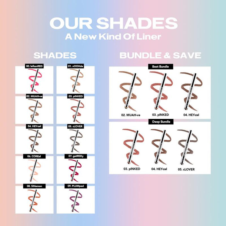 Karnz | Langanhaltender Peel-Off Lip Liner – 12-Stunden Wischfestigkeit