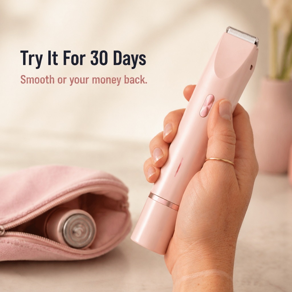 RadianceGlide 2-in-1 Damen-Rasierer Gesicht & Körper | Karnz