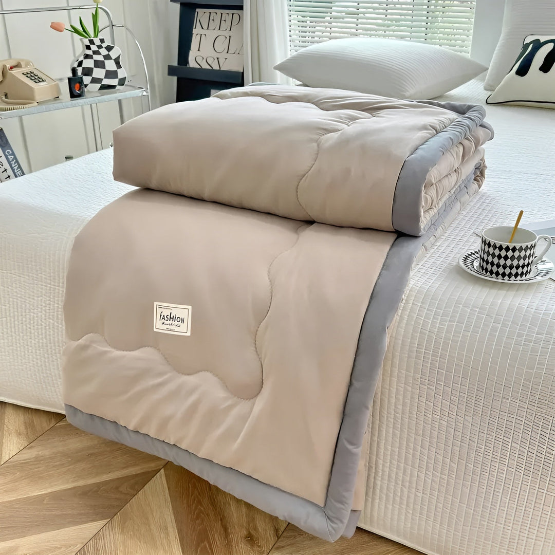 Leichte Sommerdecke – atmungsaktiv & vielseitig | Für Sofa, Bett & Reisen