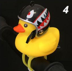 Kleine gelbe Entenfahrradklingel Karnz