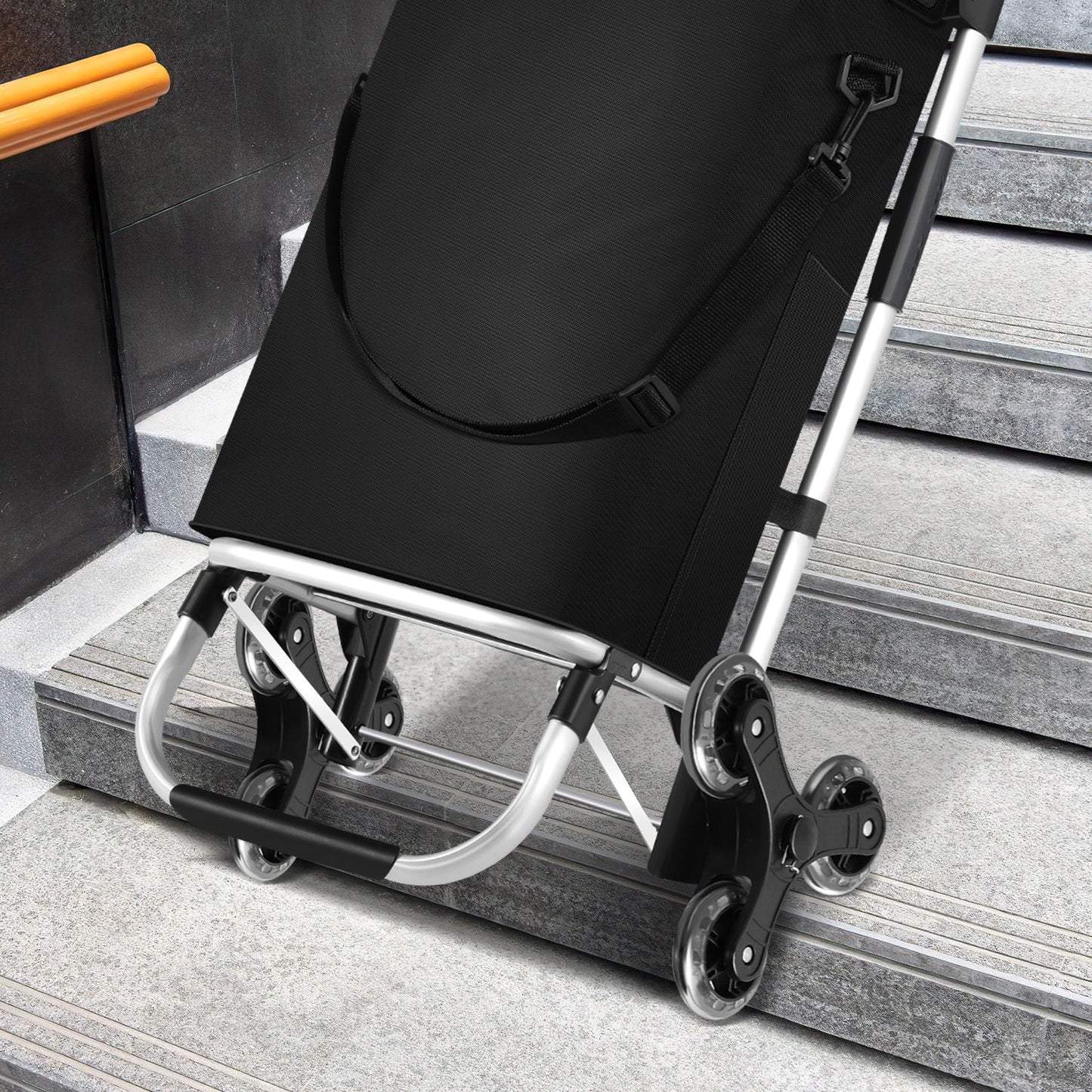 Einkaufstrolley Einkaufsroller Klappbar 40L | Karnz