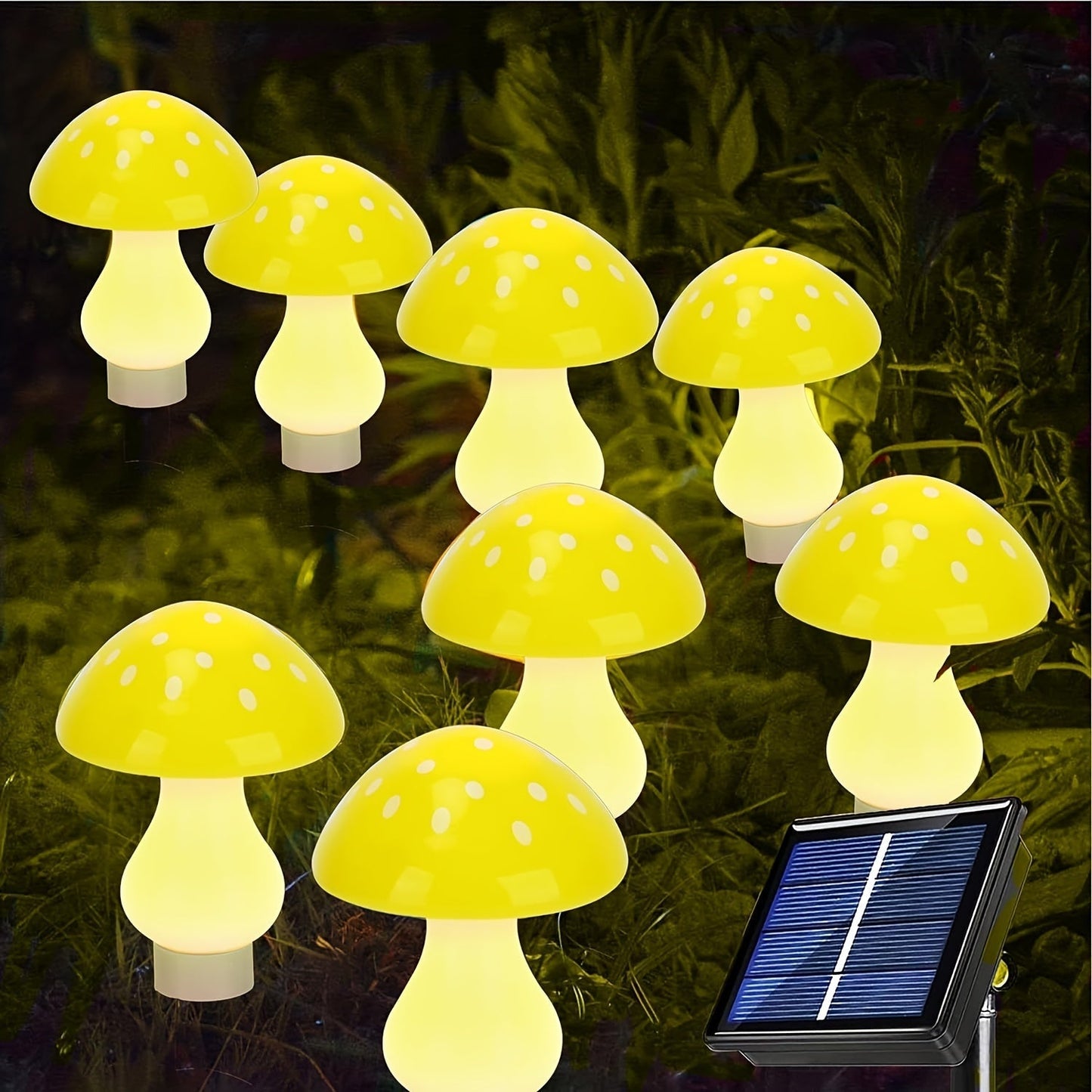 SolarGlow Lampe - Energiesparende Gartenbeleuchtung mit 8 Modi | Karnz