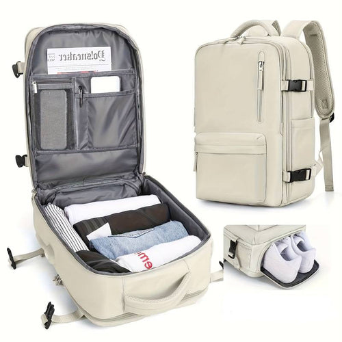 Rucksack mit Schuhfach und mehreren Taschen – Bequem und wasserdicht | Karnz