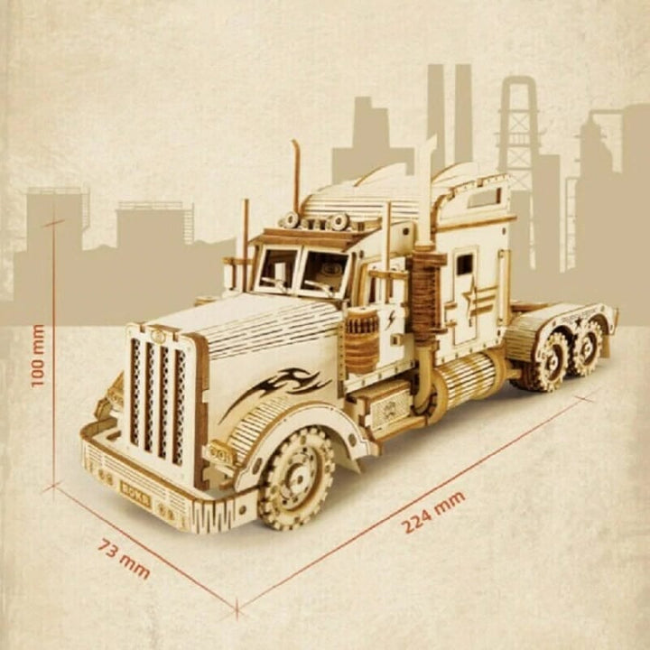 Super Holz-Mechanik-Modellpuzzle-Set