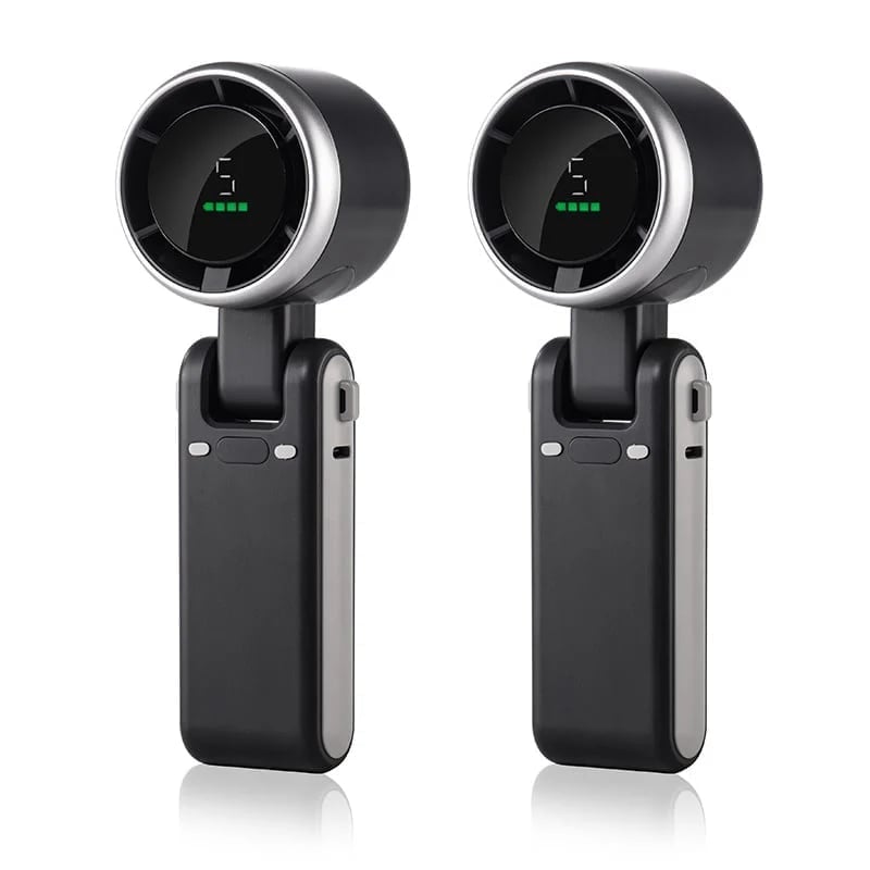 Wiederaufladbarer Handheld Hochgeschwindigkeitsventilator | Karnz