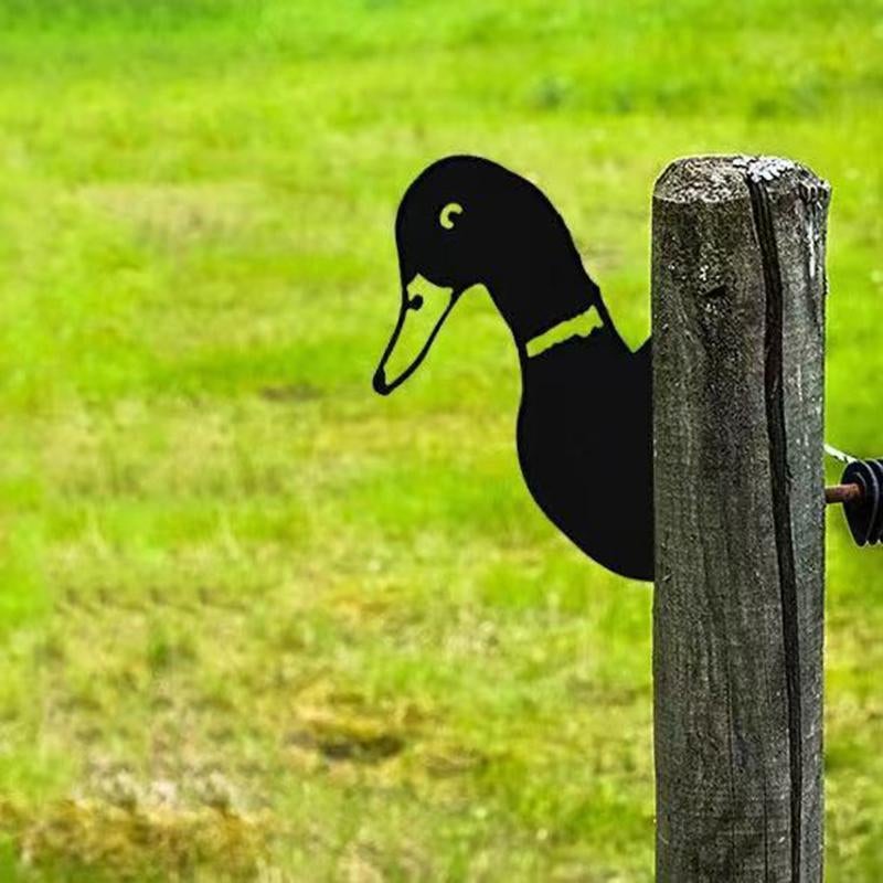 Outdoor Garten Bauernhof Spionierende Ziege Metall Kunstwerk Innen Deko | Karnz