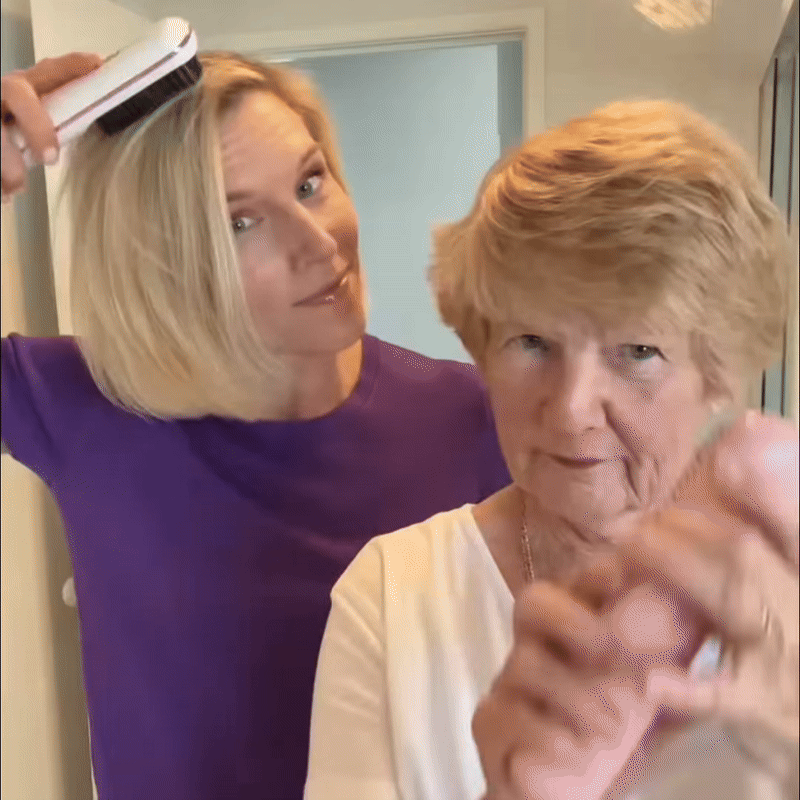 Thermischer Styling-Bürste für kurzes Haar & Pony | Karnz