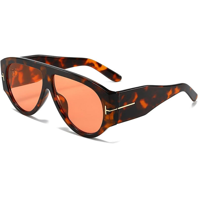 Oversized UV400 Flieger-Sonnenbrille Karnz