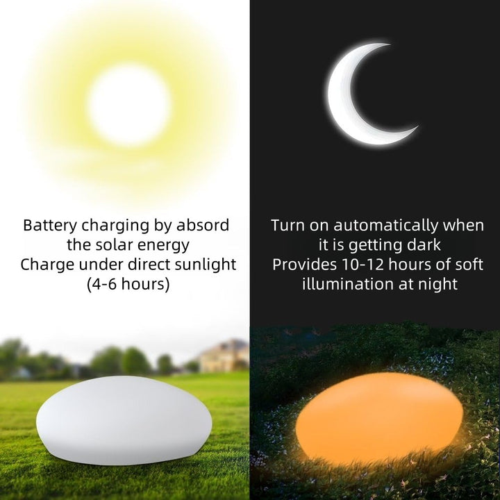 LuminaStone — Verzaubert Ihren Garten mit warmem, kabellosem Licht für magische Abende | Karnz