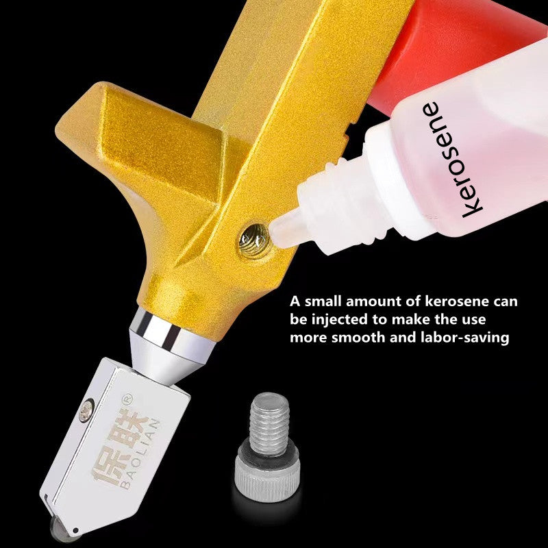 2in1 Professionelle Glas-Keramik Diamant-Radelschneider