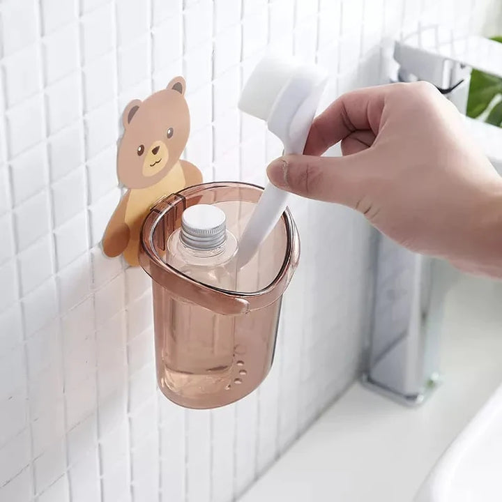 Bären Zahnbürstenhalter Becher Wandmontiert Karnz