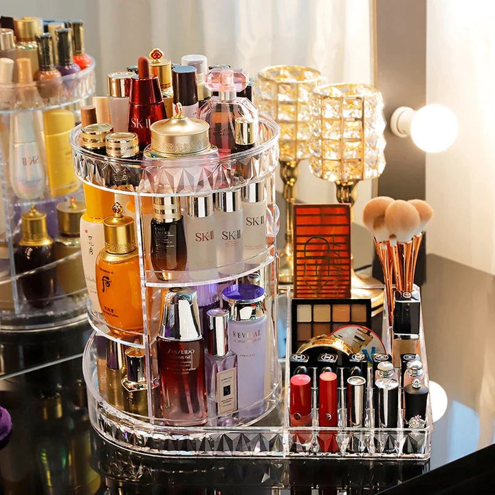 360 Rotierender Makeup Beauty Organizer Karnz