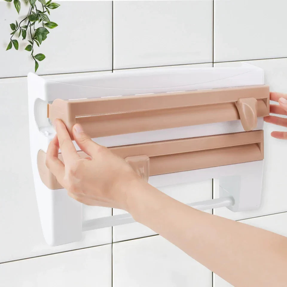 3 In 1 Triple Papier Spender Karnz