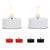 LED-Teelicht aus Kunststoff mit realistischer bewegender Flamme 3,8x2cm (2 Stk.) | Karnz