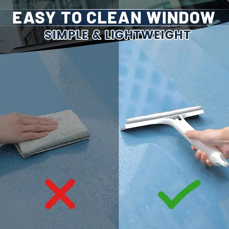 3-in-1 Fensterreiniger mit Sprühflasche