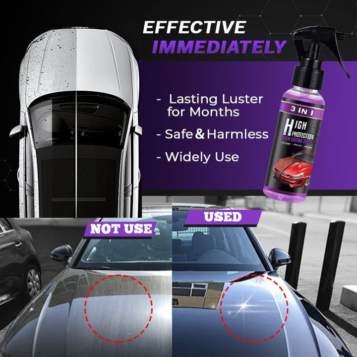 3 in 1 Hochschutz Schnelle Auto-Beschichtungsspray | Karnz