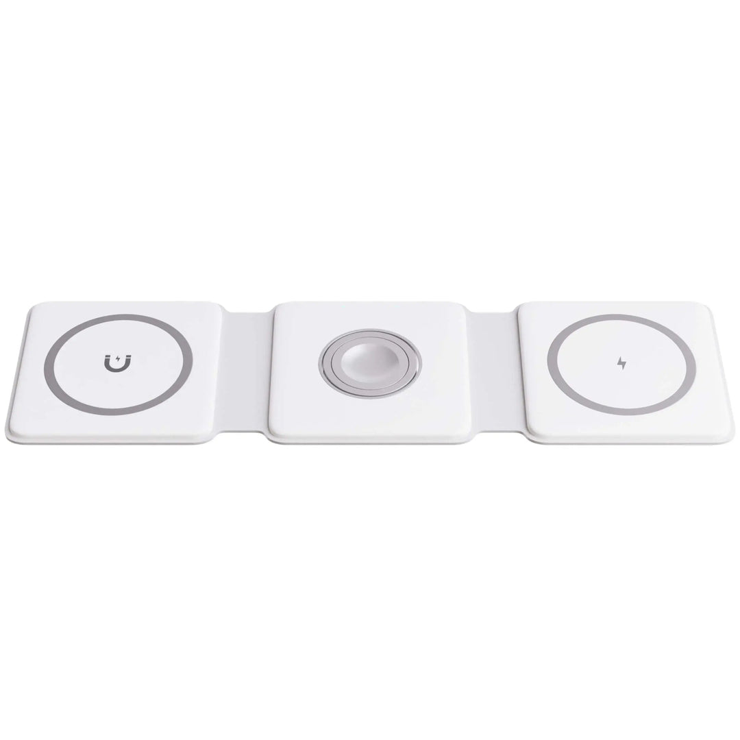 TriCharge Fold – 3-in-1 faltbare drahtlose Ladestation | Karnz