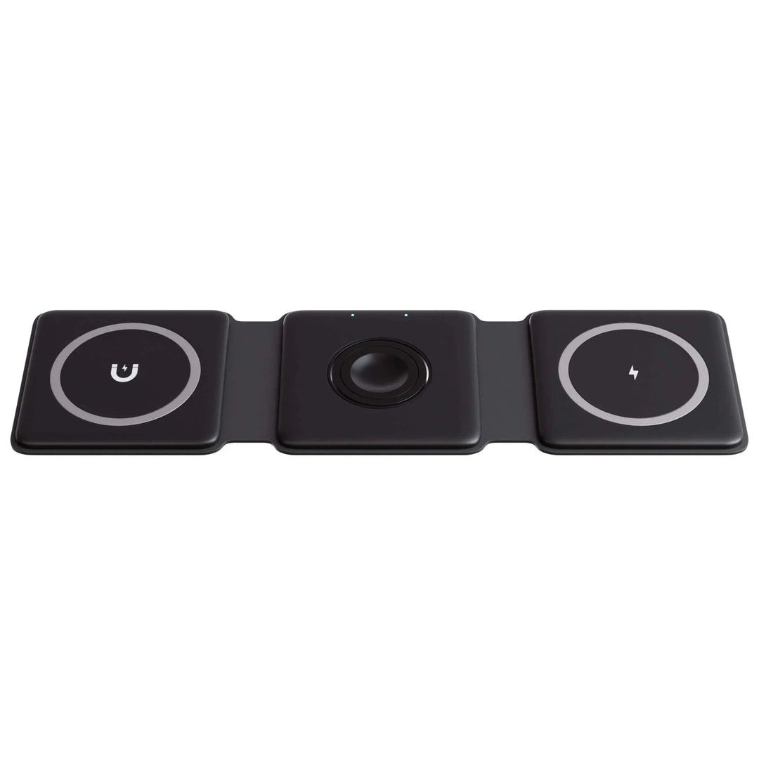 TriCharge Fold – 3-in-1 faltbare drahtlose Ladestation | Karnz