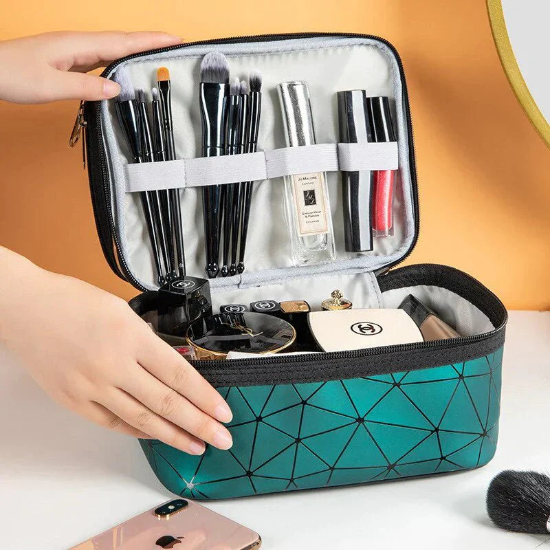 Das ideale Make-up-Täschchen Praktisch und elegant Reisen Sie stilvoll! | Karnz