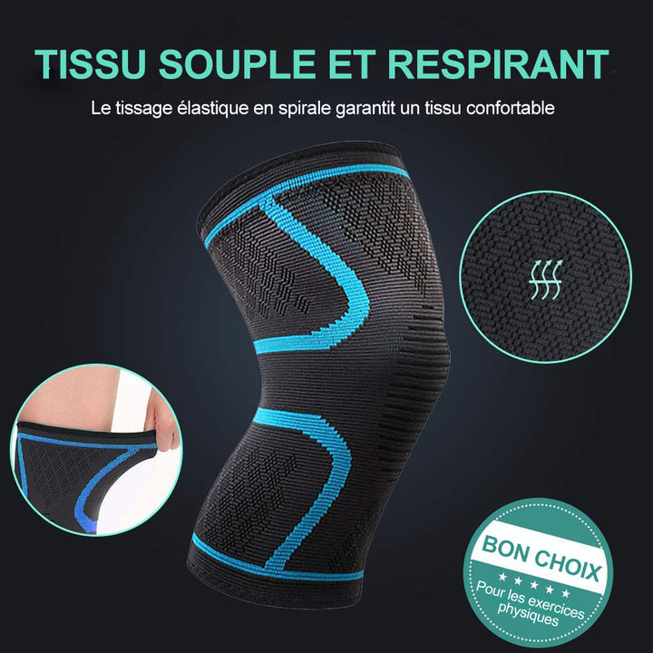 Elastische Kniebandage mit Kompressionseffekt | Karnz
