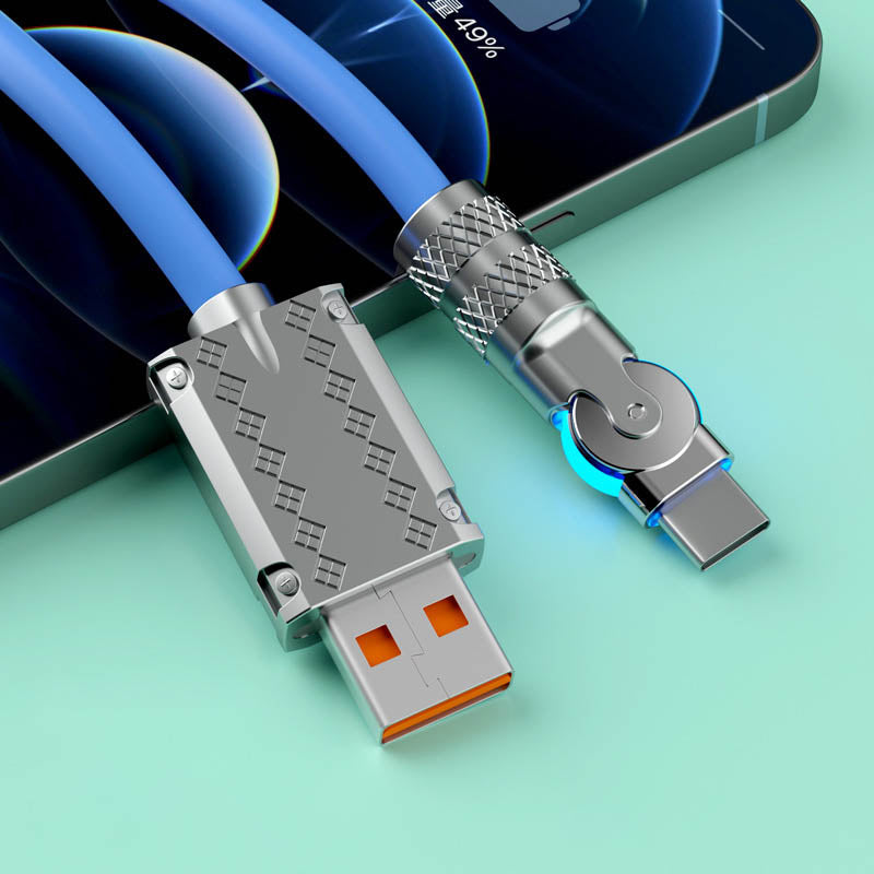 Karnz | 180° Anti-Break Schnelllade-Datenkabel (120W)