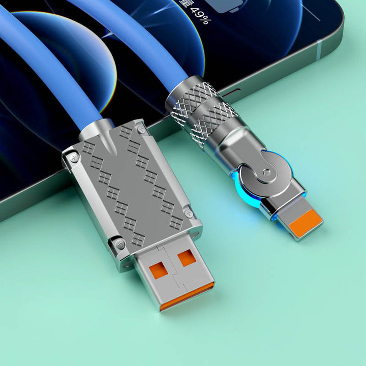 Karnz | 180° Anti-Break Schnelllade-Datenkabel (120W)