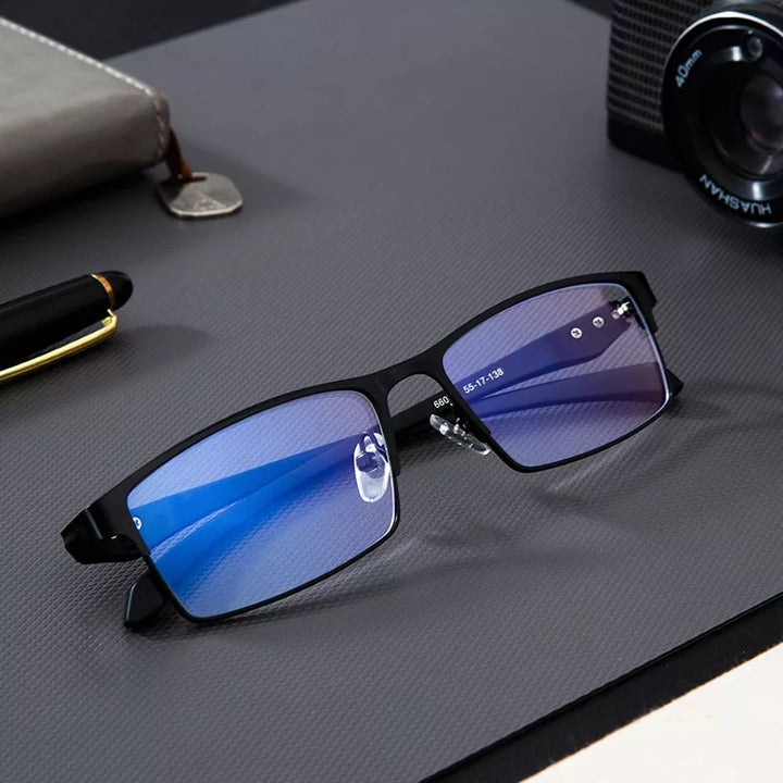 Vivolux | Blaulichtbrille mit leichtem Metallrahmen
