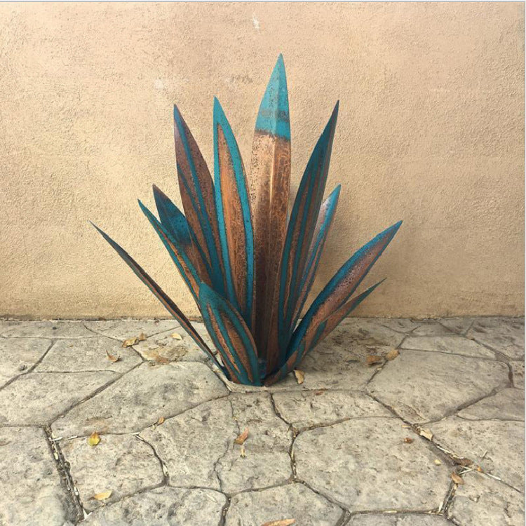 Anti-Rost Metall Tequila Agave Pflanze | Karnz