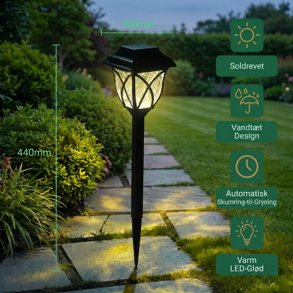 LumaPath Solarleuchte für Gartenwege | Karnz