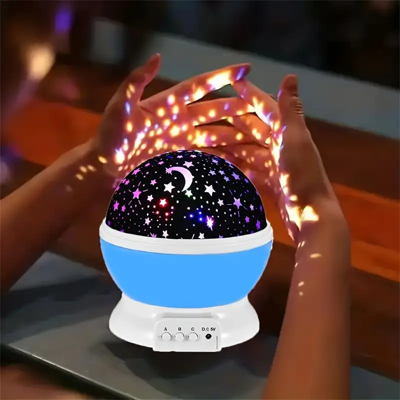 Sternenhimmel Nachtlicht für Kinder – Magischer LED-Projektor mit Farbwechsel