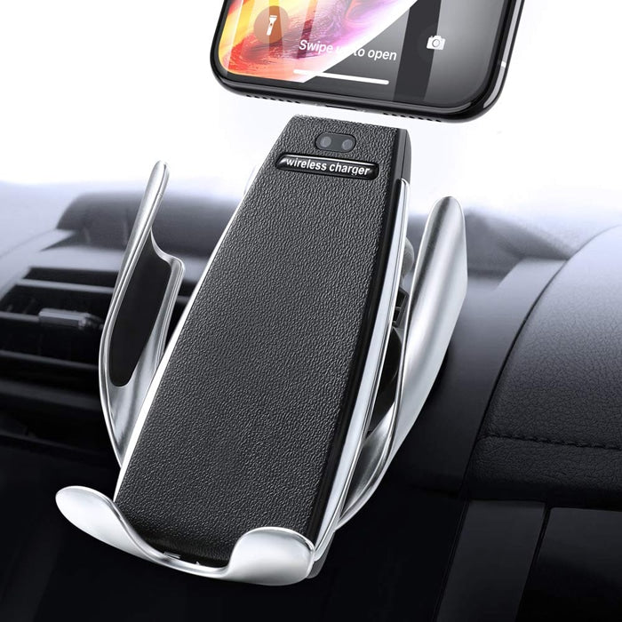 Drahtloses automatisches mobiles Ladegerät und Halterung für das Auto | Karnz