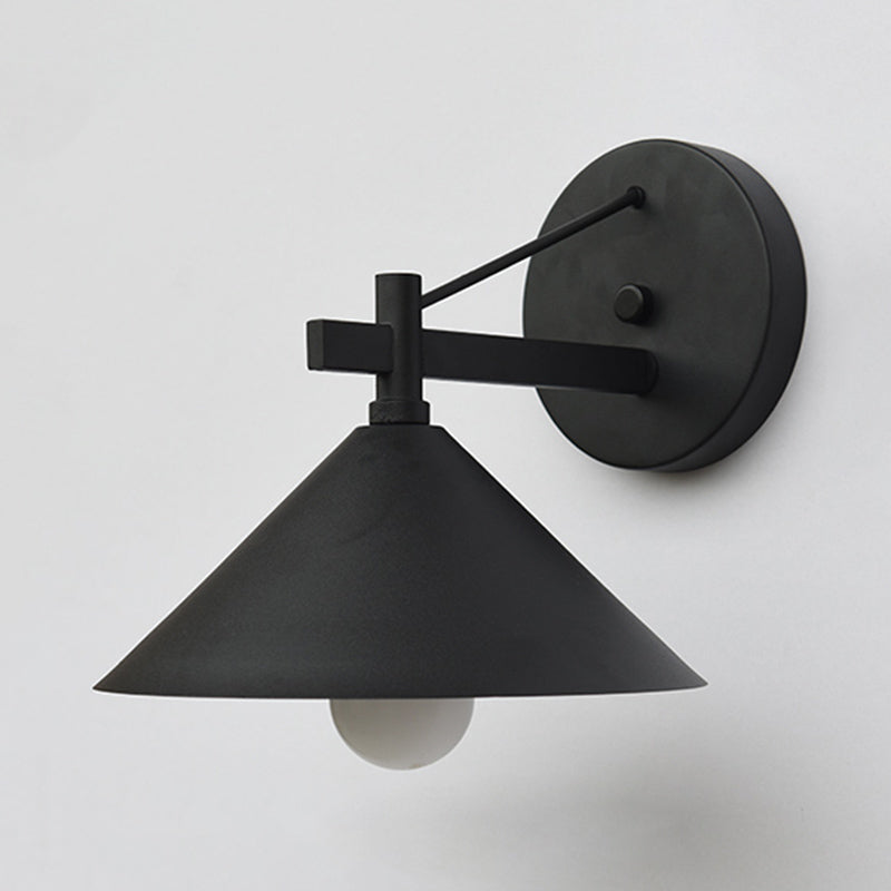 Industrielle Metall Kegel Wandlampe Vintage | Karnz
