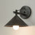 Industrielle Metall Kegel Wandlampe Vintage | Karnz