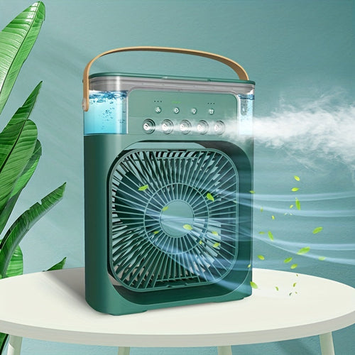 5A 2V Tragbare 600ml Spray Kühler Ventilator Schreibtisch USB Wiederaufladbarer Parfüm Luftbefeuchter Klimaanlage A/C Kühler Ventilator 3 Windgeschwindigkeiten | Karnz