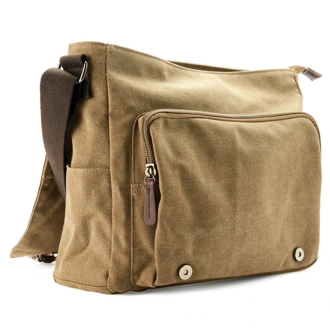 AtlasHaul Canvas-Schultertasche — Nie wieder Chaos, immer stilvoll unterwegs | Karnz